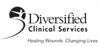 Logo for Diversified Clinical Services, before rebranding to Healogics.